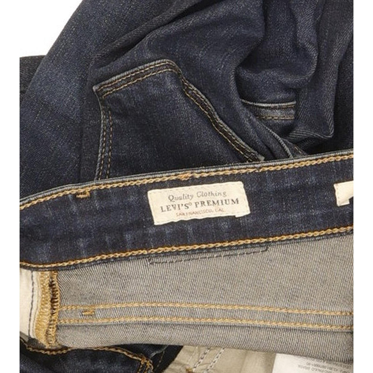 Levi's 721 Women Blue Skinny Slim Stretch Jeans W24 L28