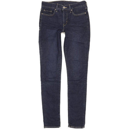 Levi's Women Blue Skinny Slim Stretch Jeans W27 L32