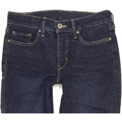 Levi's Women Blue Skinny Slim Stretch Jeans W27 L32