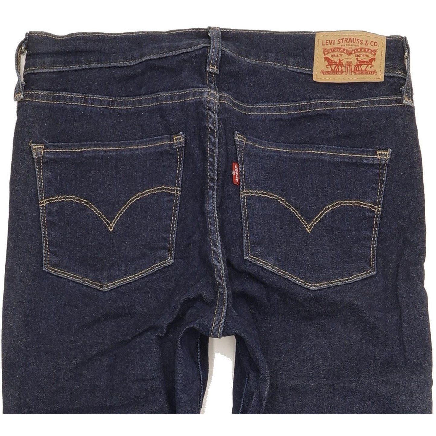 Levi's Women Blue Skinny Slim Stretch Jeans W27 L32
