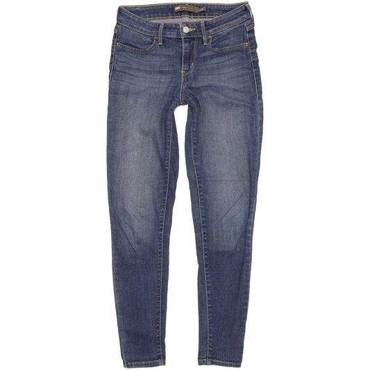 Levi's Women Blue Skinny Slim Stretch Jeans W26 L29