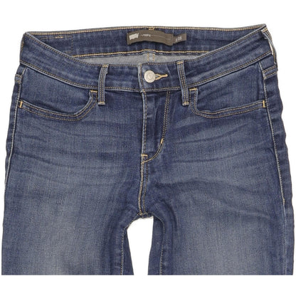 Levi's Women Blue Skinny Slim Stretch Jeans W26 L29