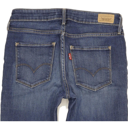 Levi's Women Blue Skinny Slim Stretch Jeans W26 L29