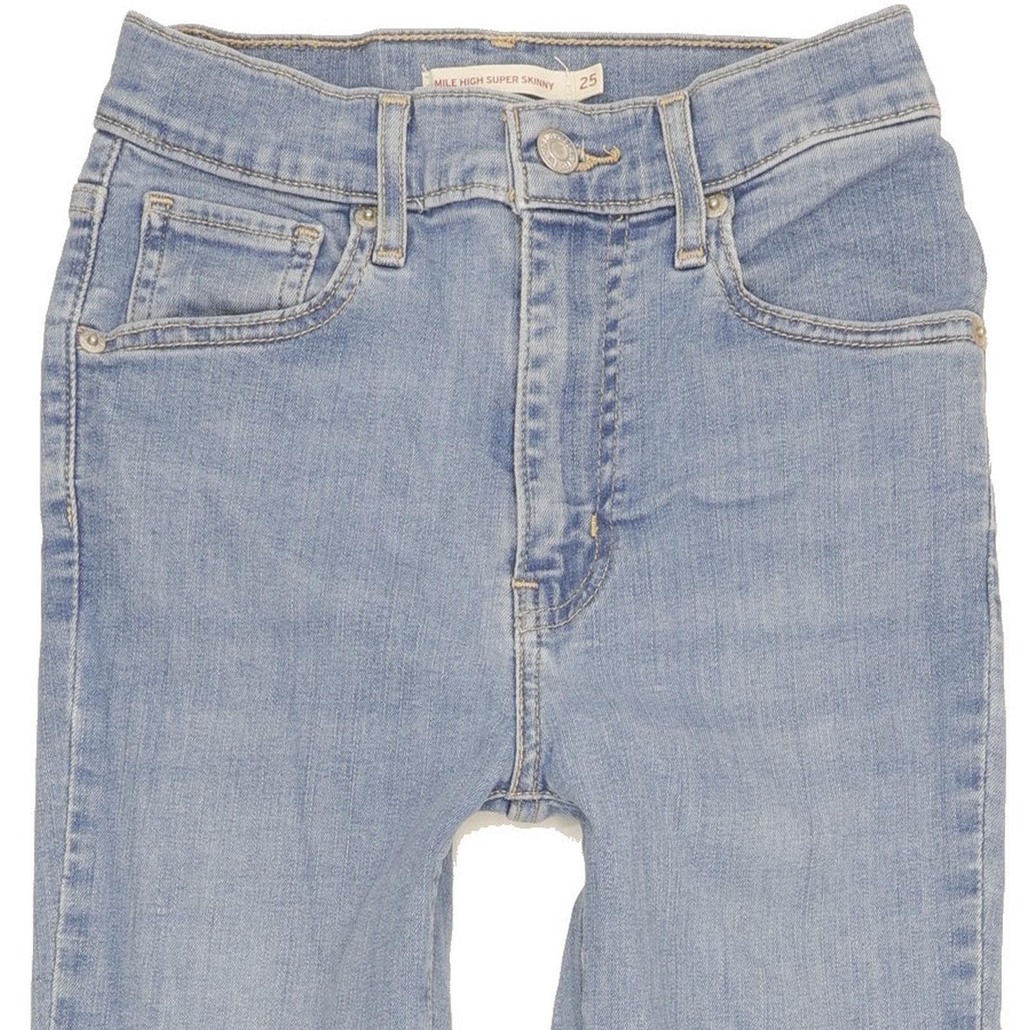 Levi's Mile Women Blue Skinny Slim Stretch Jeans W25 L30