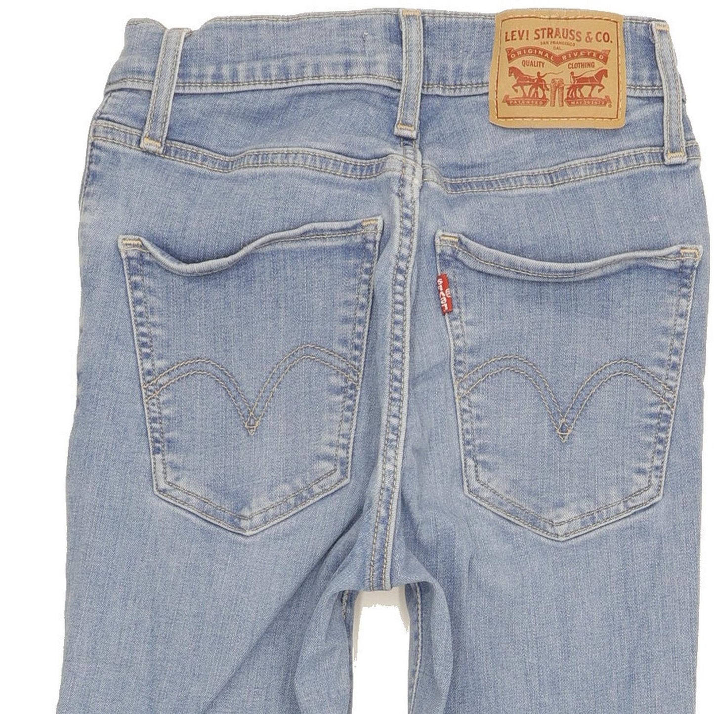 Levi's Mile Women Blue Skinny Slim Stretch Jeans W25 L30