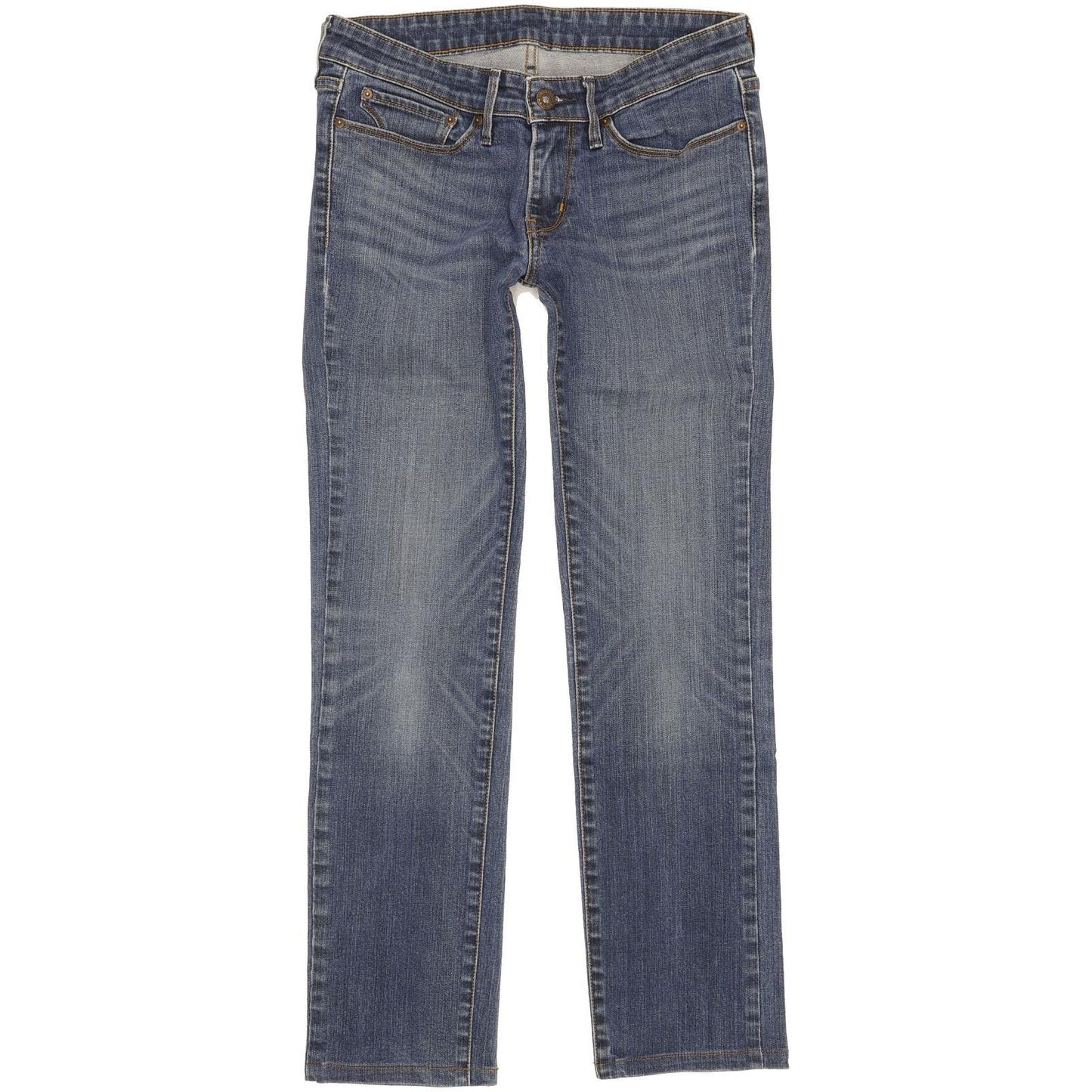 Levi's Women Blue Straight Slim Stretch Jeans W26 L27