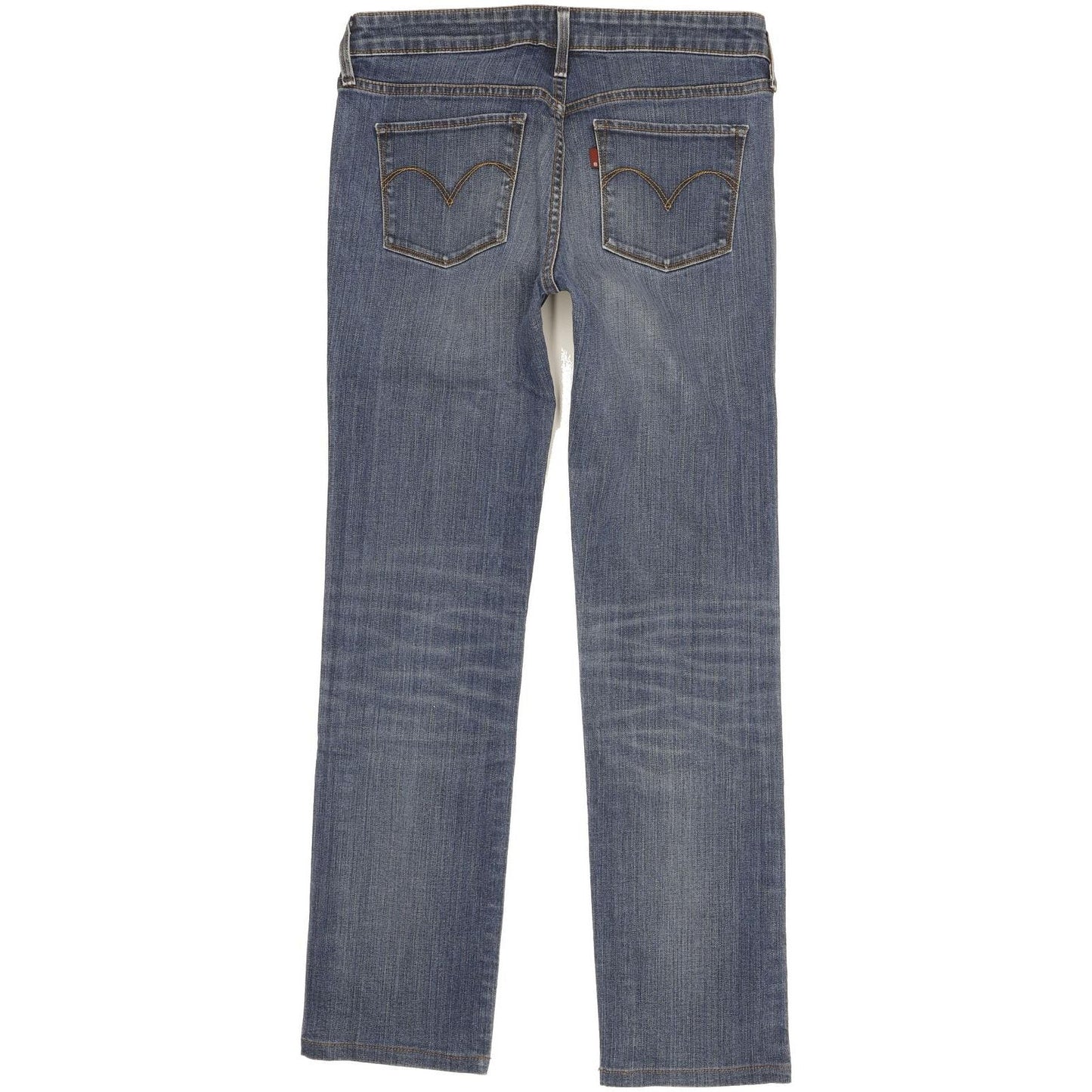 Levi's Women Blue Straight Slim Stretch Jeans W26 L27