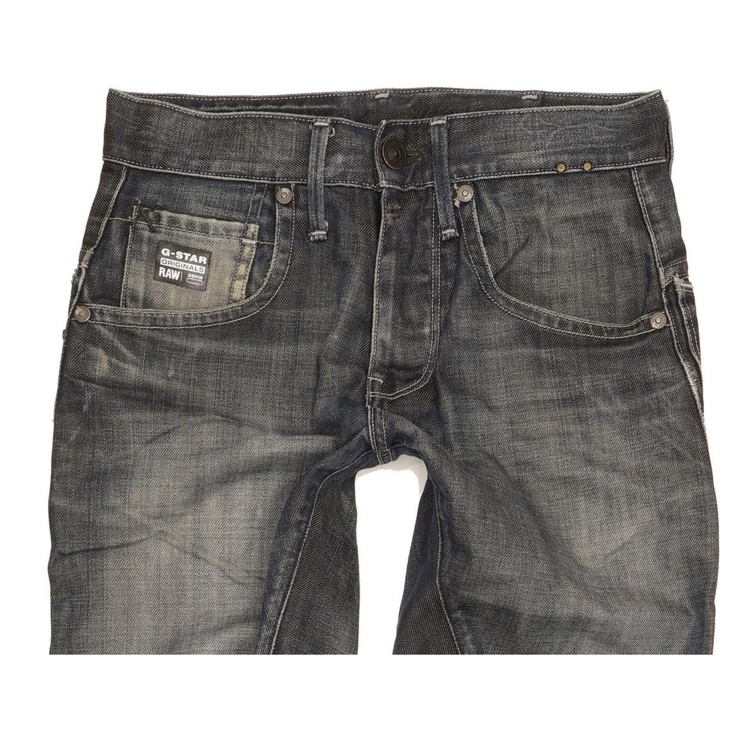 G-Star Breaker Men Navy Straight Regular Jeans W26 L30