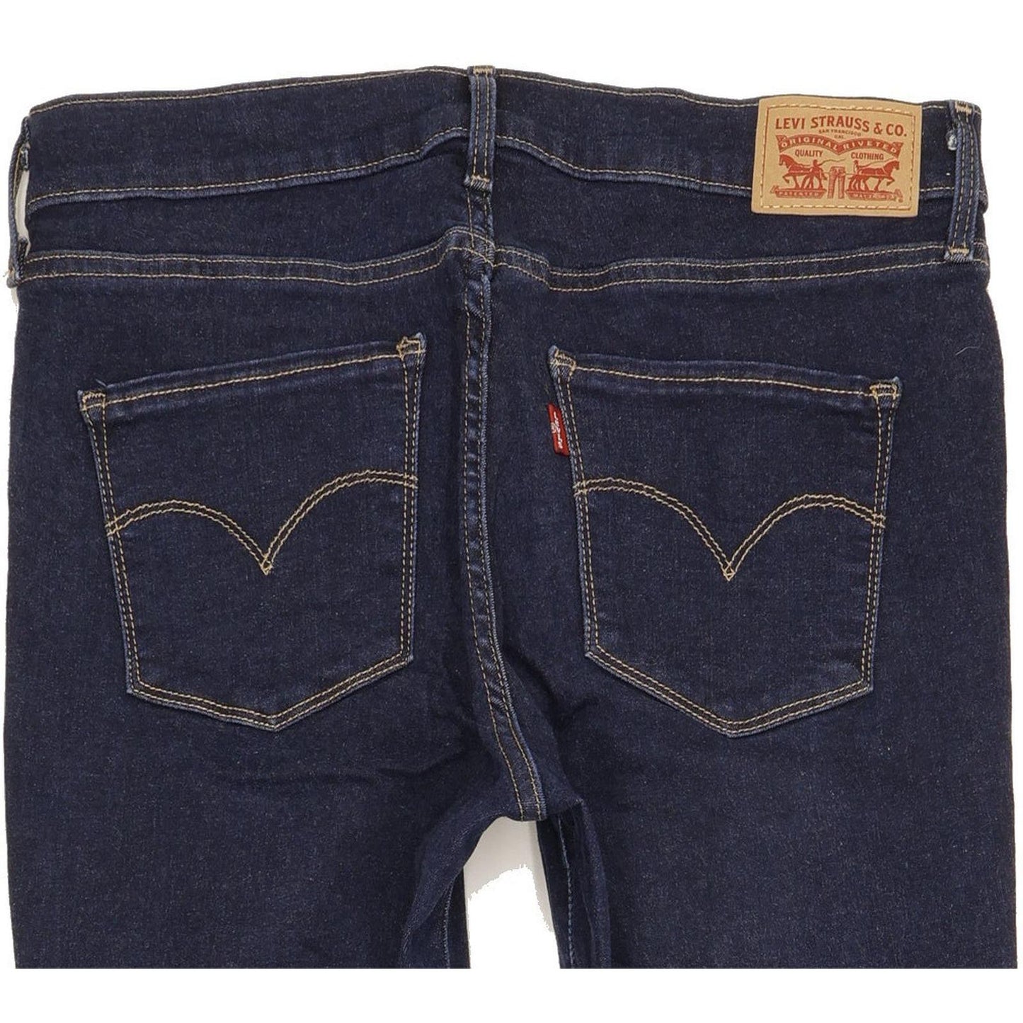 Levi's Women Blue Skinny Slim Stretch Jeans W30 L32