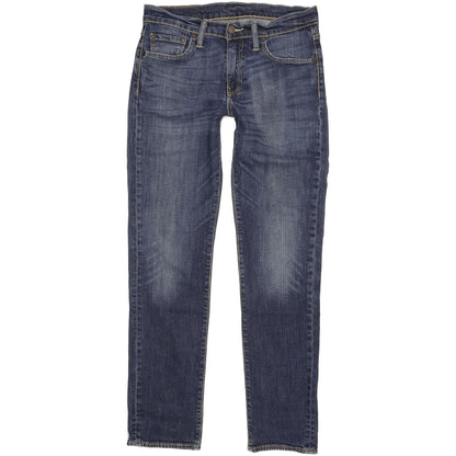 Levi's 511 Men Blue Straight Slim Stretch Jeans W30 L32