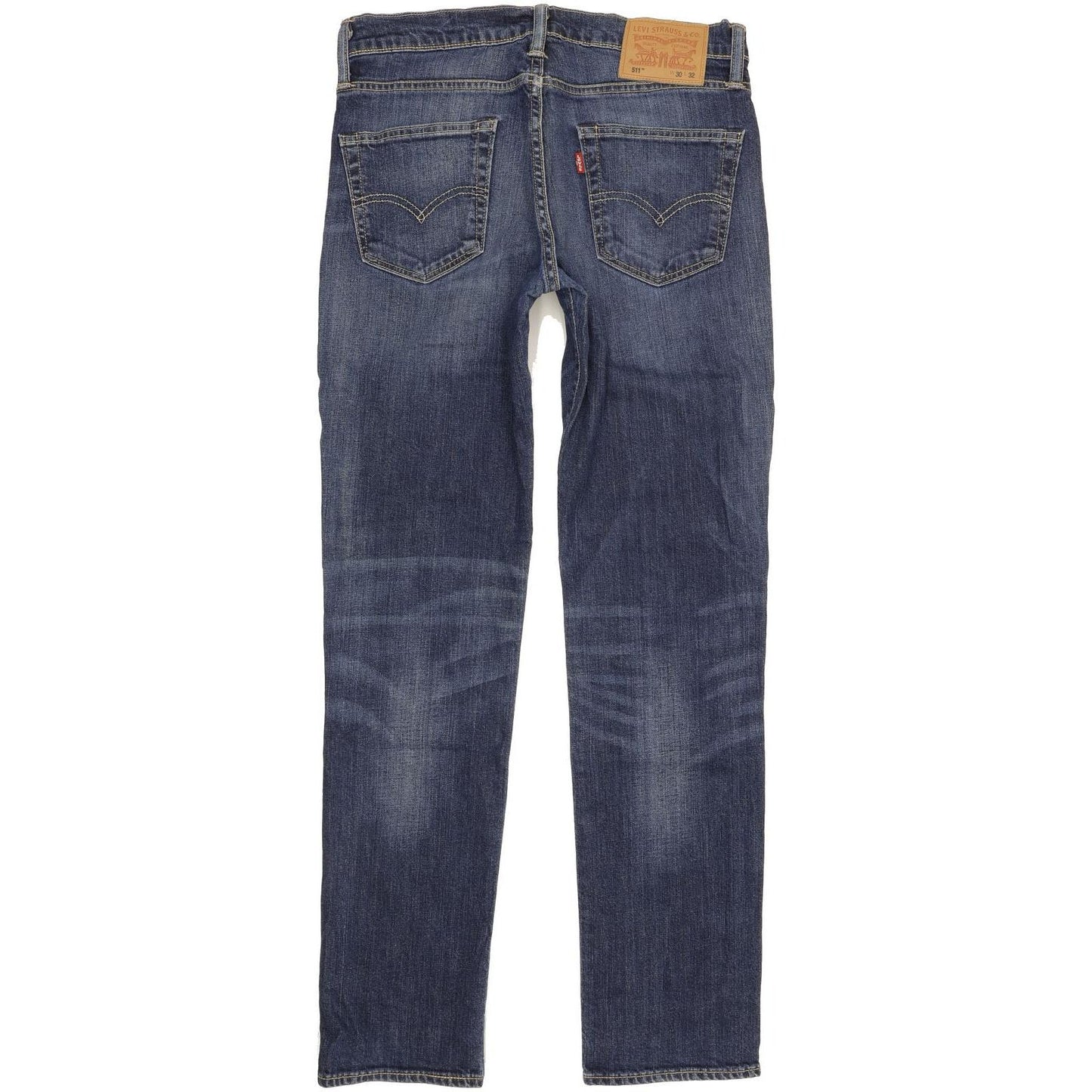 Levi's 511 Men Blue Straight Slim Stretch Jeans W30 L32