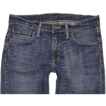 Levi's 511 Men Blue Straight Slim Stretch Jeans W30 L32