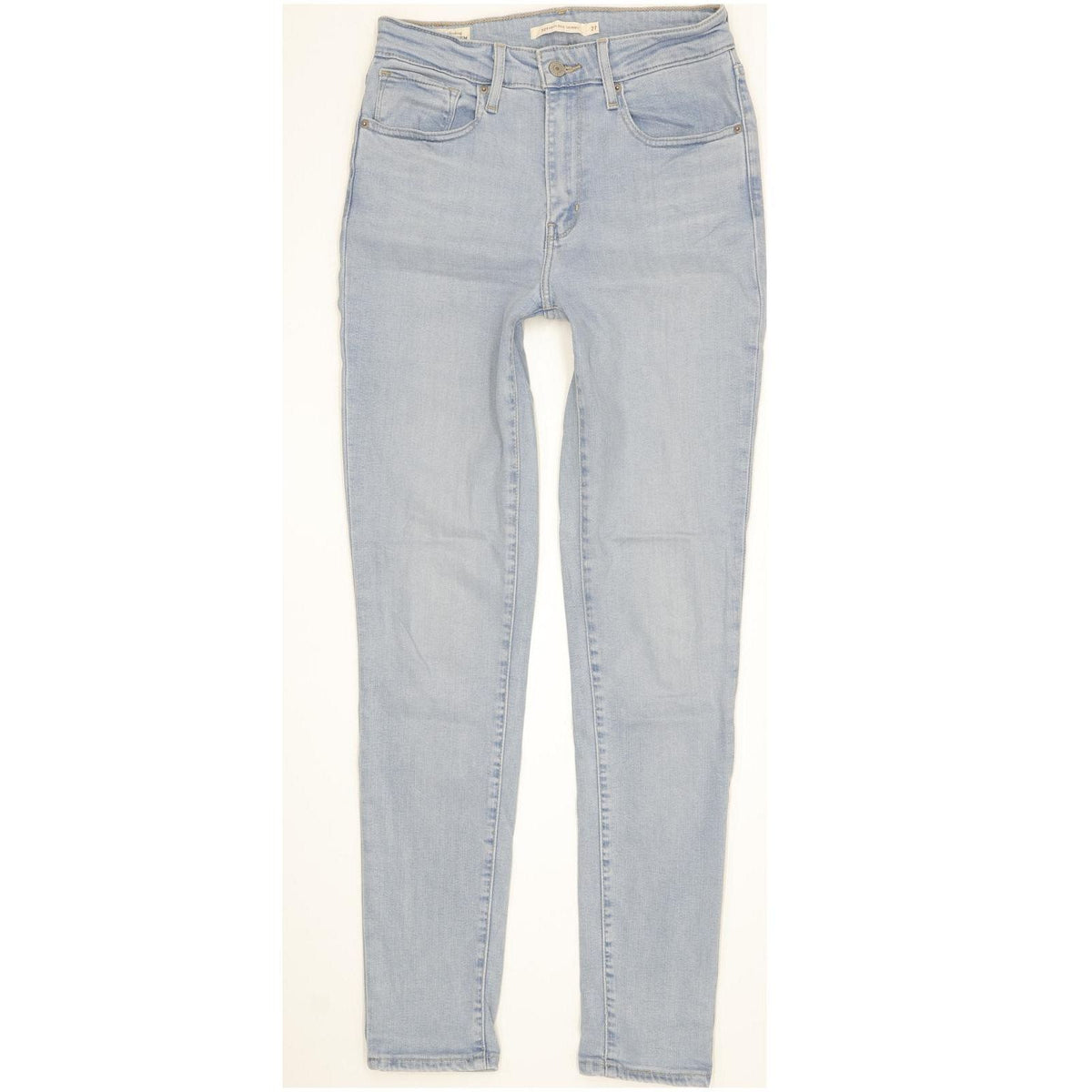 Levi's 721 Women Blue Skinny Slim Stretch Jeans W27 L30