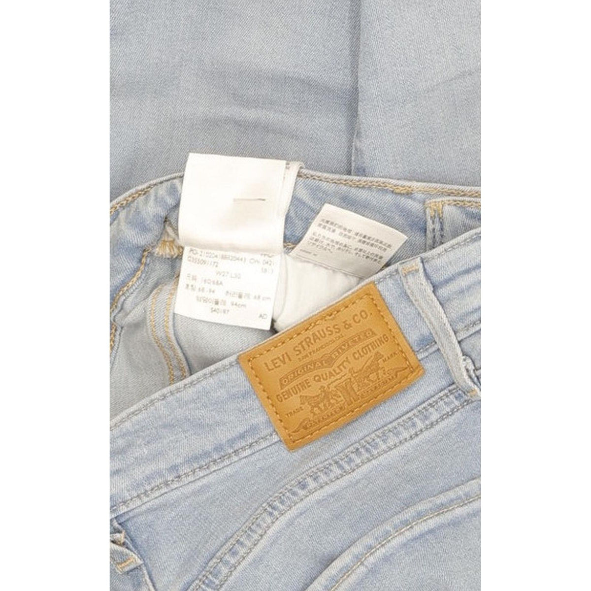 Levi's 721 Women Blue Skinny Slim Stretch Jeans W27 L30