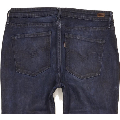 Levi's Women Navy Skinny Slim Stretch Jeans W28 L31