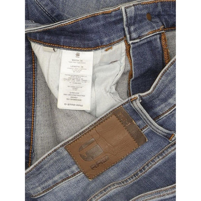 G-Star 3301 Deconstructed Men Blue Skinny Slim Stretch Jeans W30 L28