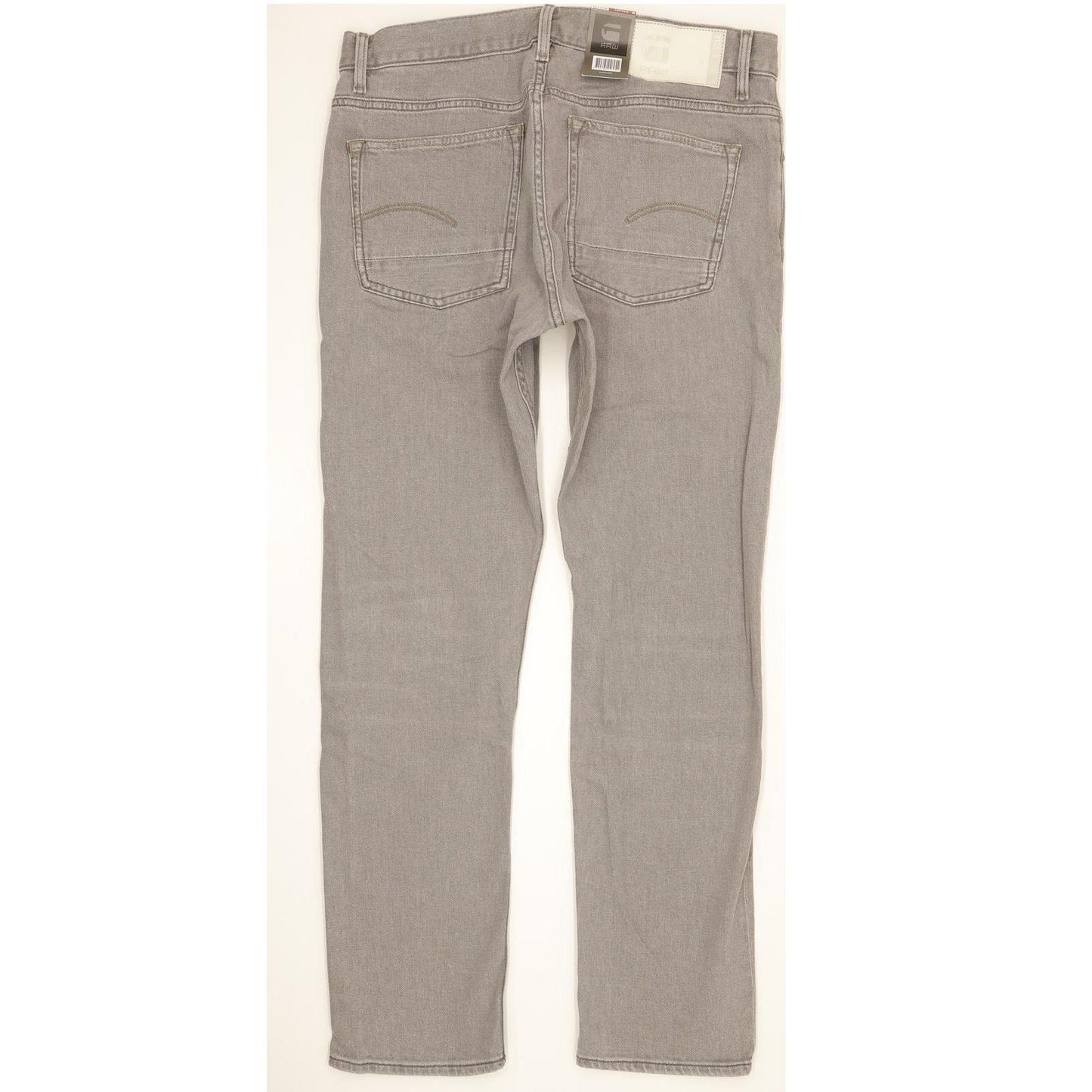 G-Star Triple Men Grey Straight Regular Stretch Jeans W33 L32