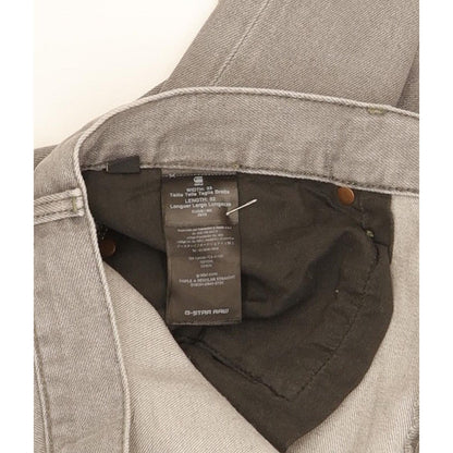 G-Star Triple Men Grey Straight Regular Stretch Jeans W33 L32