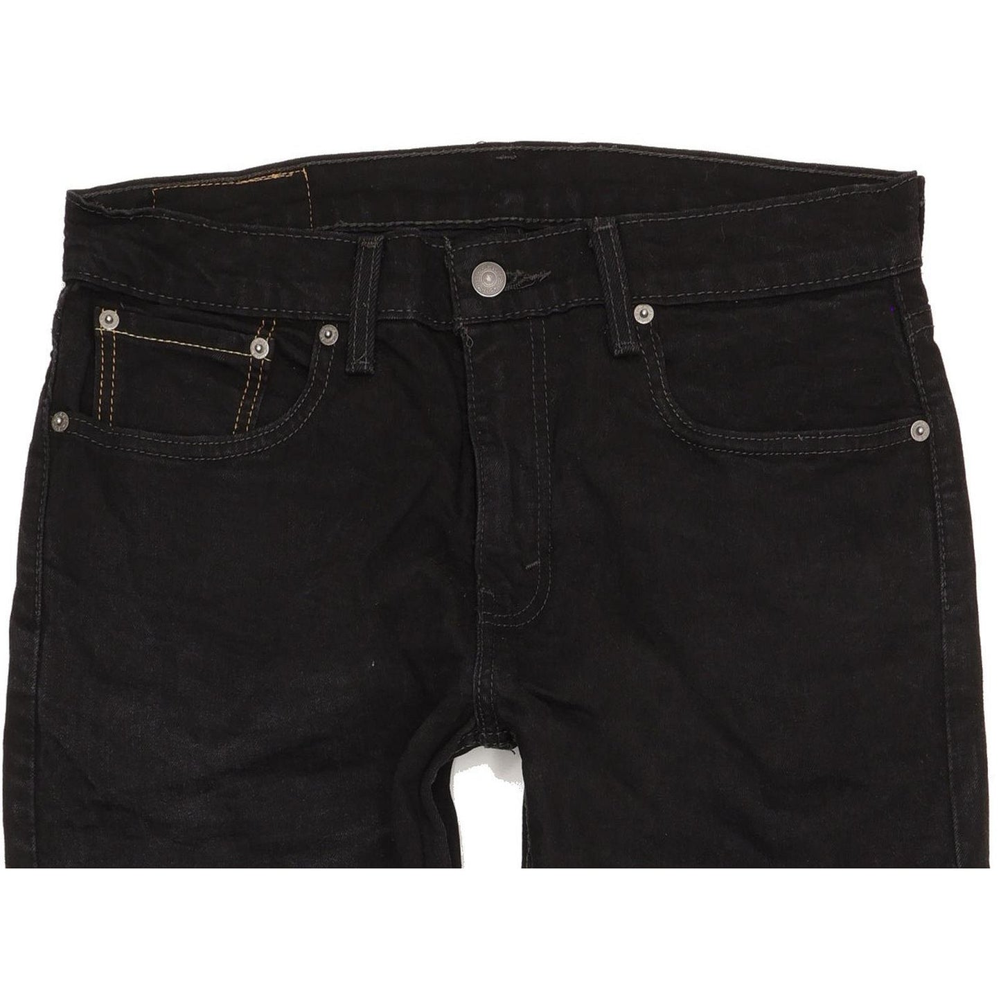 Levi's 541 Men Black Straight Regular Stretch Jeans W32 L31