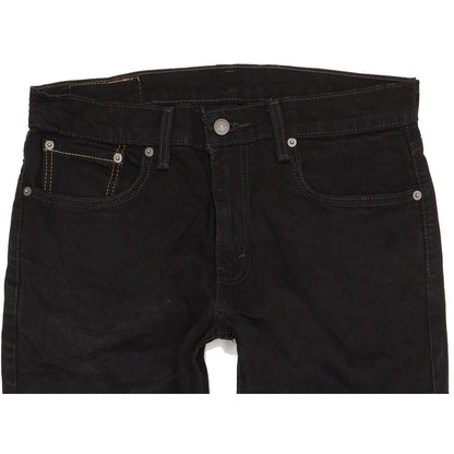 Levi's 541 Men Black Straight Regular Stretch Jeans W32 L31