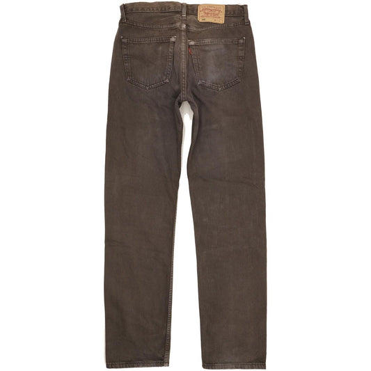 Levi's 501 Men Grey Straight Regular Jeans W31 L33