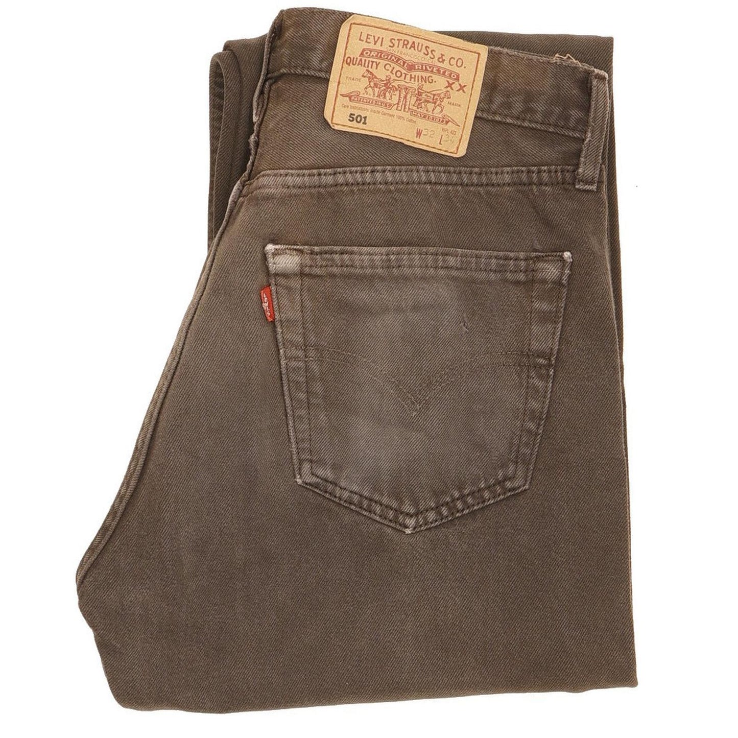 Levi's 501 Men Grey Straight Regular Jeans W31 L33
