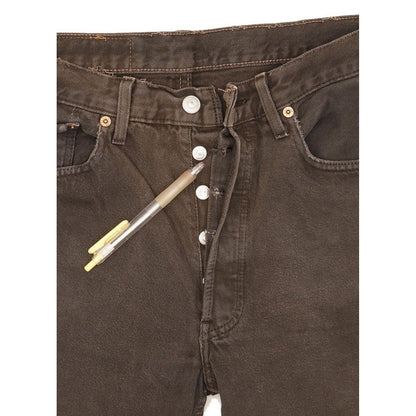 Levi's 501 Men Grey Straight Regular Jeans W31 L33