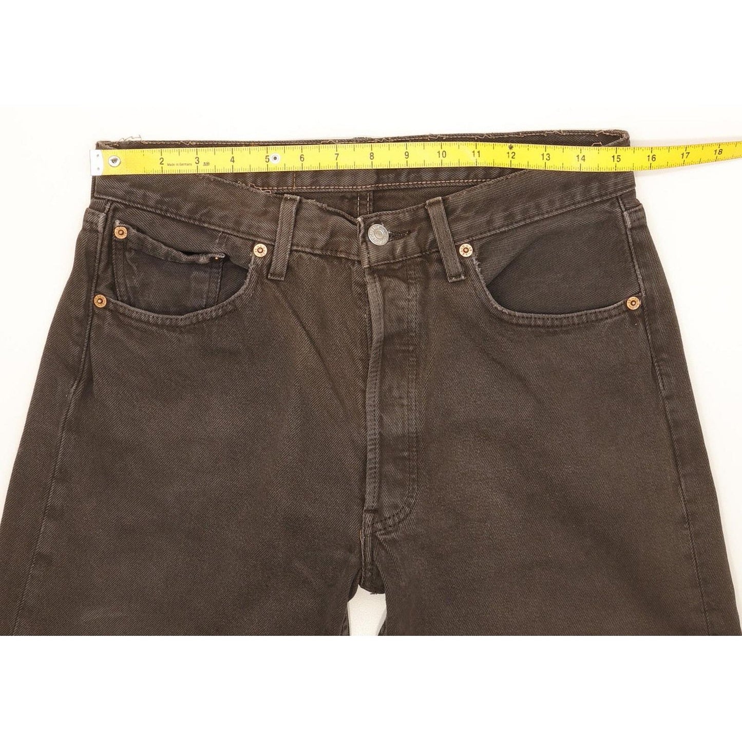 Levi's 501 Men Grey Straight Regular Jeans W31 L33