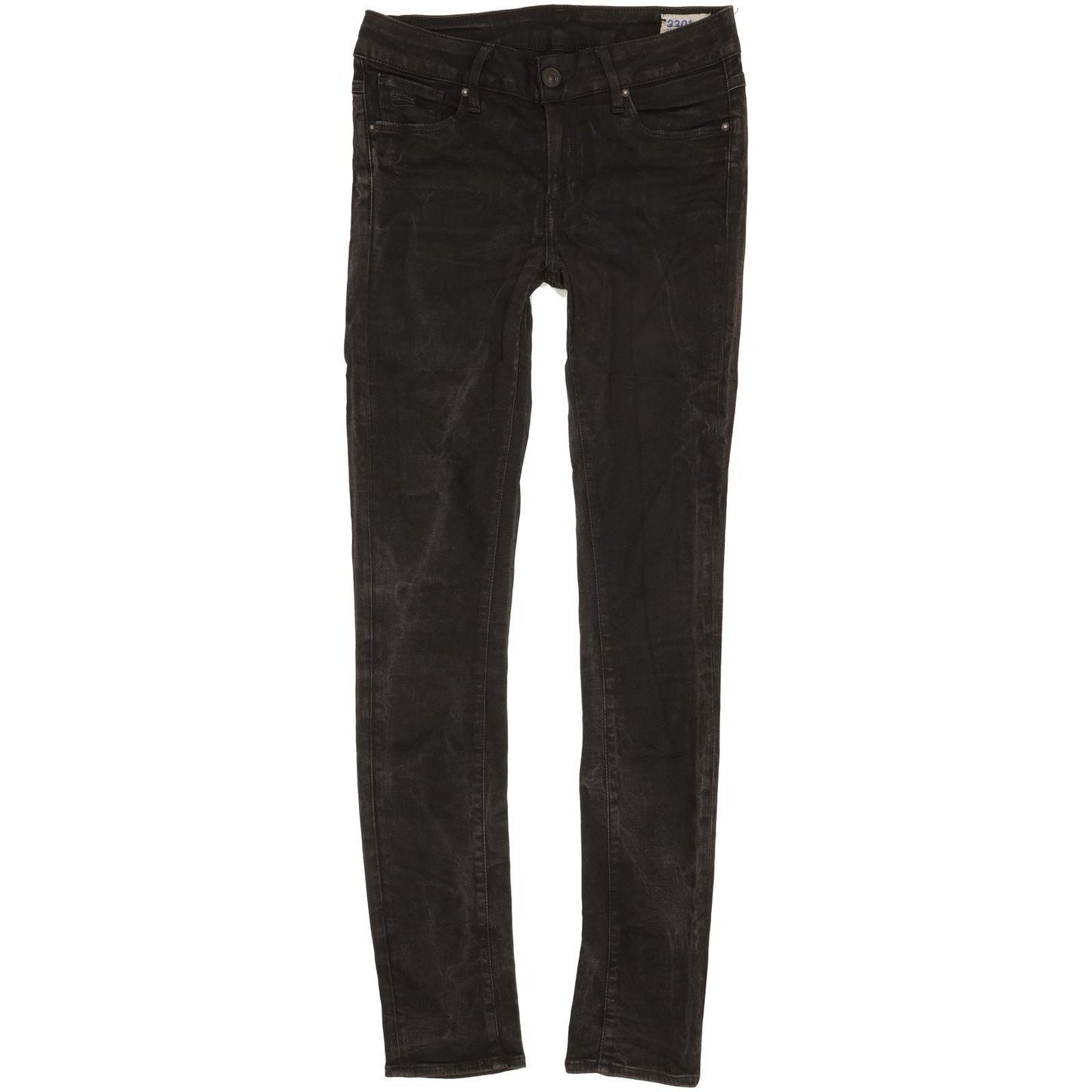 G-Star 3301 Jeg Women Black Skinny Slim Stretch Jeans W31 L31