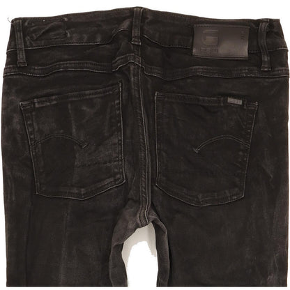 G-Star 3301 Jeg Women Black Skinny Slim Stretch Jeans W31 L31