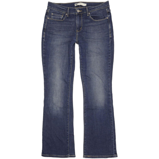 Levi's 515 Women Blue Bootcut Slim Stretch Jeans W29 L31