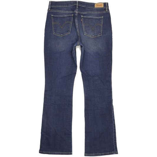 Levi's 515 Women Blue Bootcut Slim Stretch Jeans W29 L31