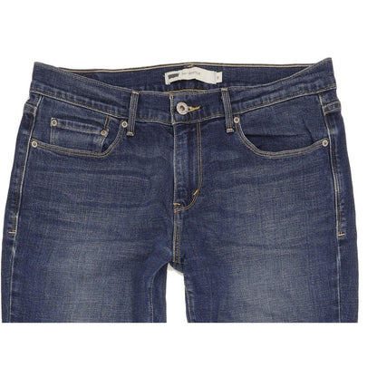 Levi's 515 Women Blue Bootcut Slim Stretch Jeans W29 L31