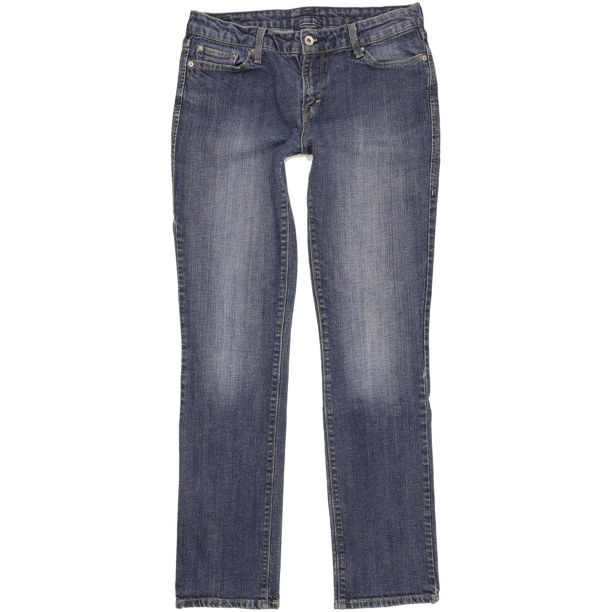 Levi's 552 Women Blue Straight Slim Stretch Jeans W30 L32