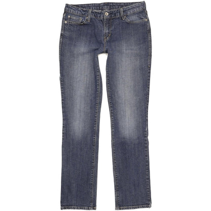 Levi's 552 Women Blue Straight Slim Stretch Jeans W30 L32