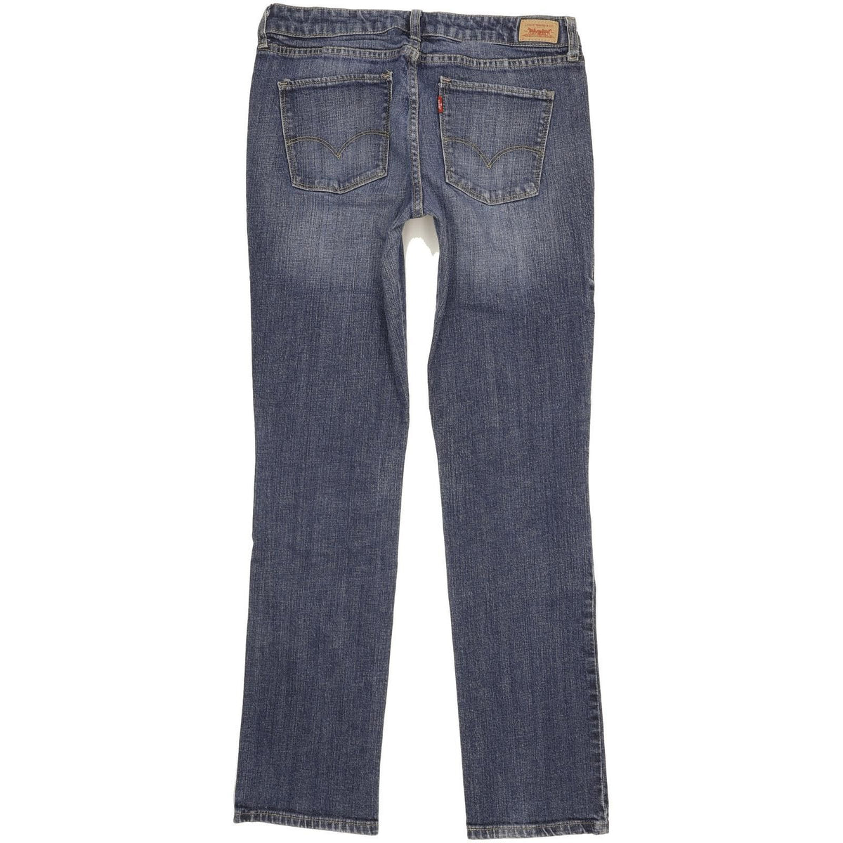 Levi's 552 Women Blue Straight Slim Stretch Jeans W30 L32