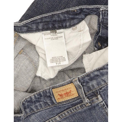 Levi's 552 Women Blue Straight Slim Stretch Jeans W30 L32