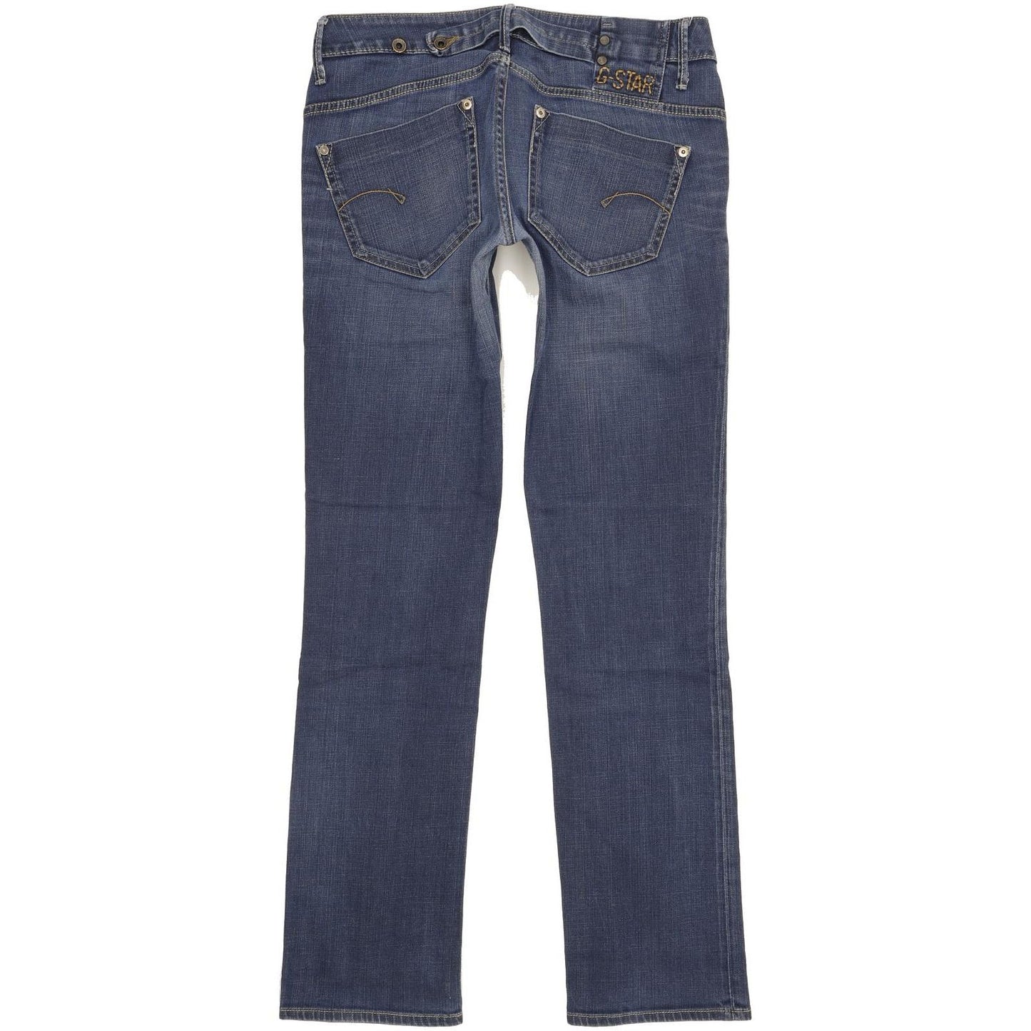 G-Star Midge Women Blue Straight Slim Stretch Jeans W30 L33