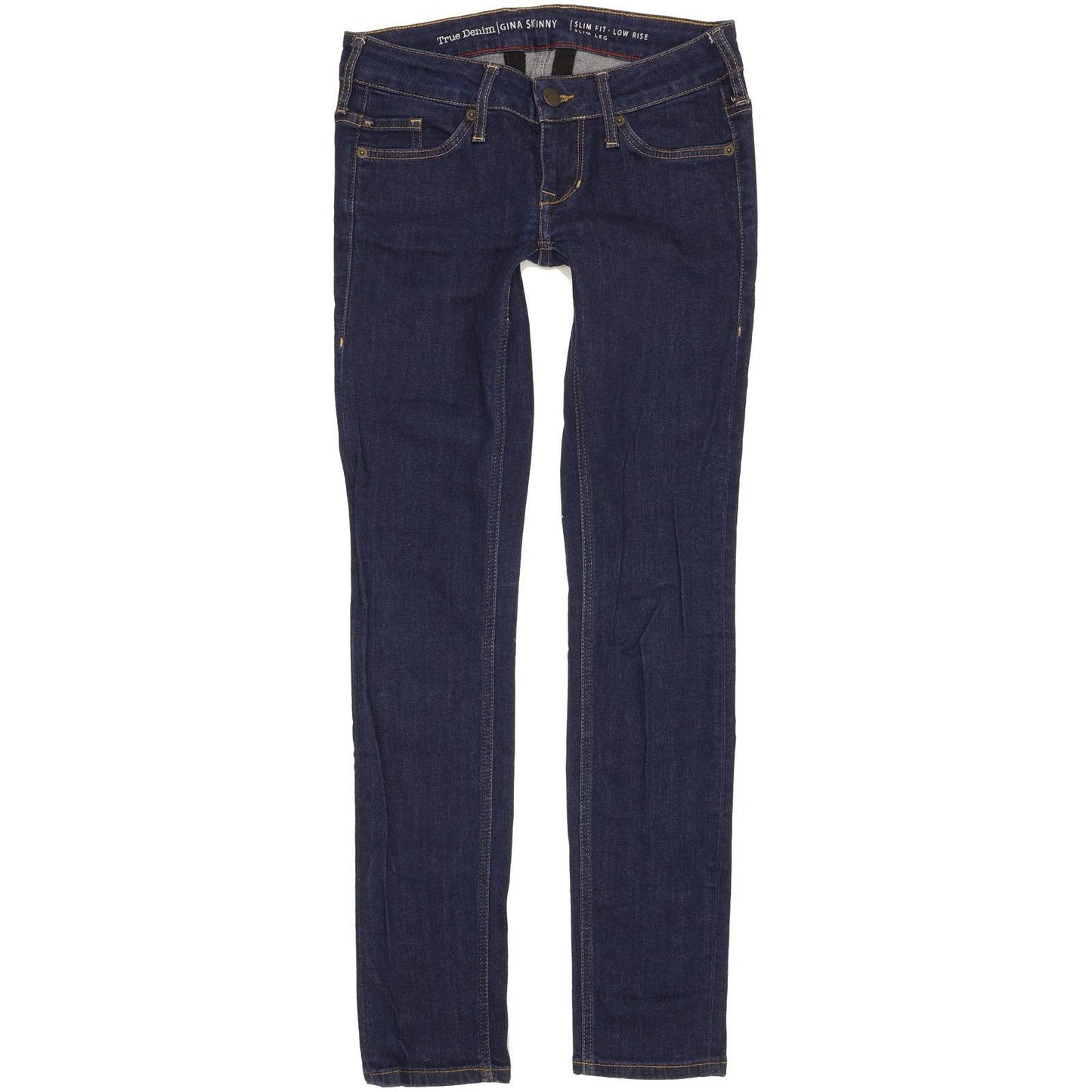 Mustang Gina Women Blue Skinny Slim Stretch Jeans W27 L31