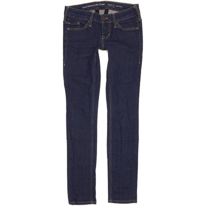 Mustang Gina Women Blue Skinny Slim Stretch Jeans W27 L31