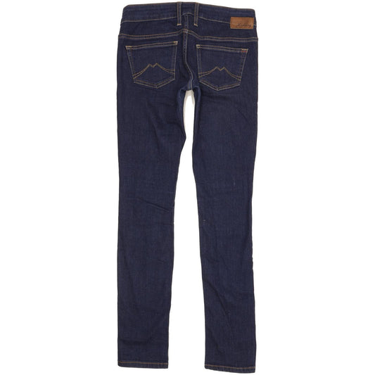 Mustang Gina Women Blue Skinny Slim Stretch Jeans W27 L31