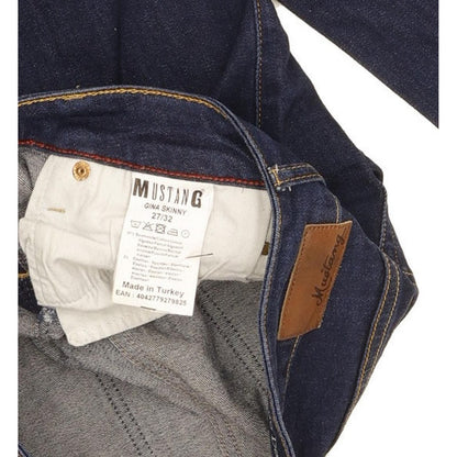 Mustang Gina Women Blue Skinny Slim Stretch Jeans W27 L31