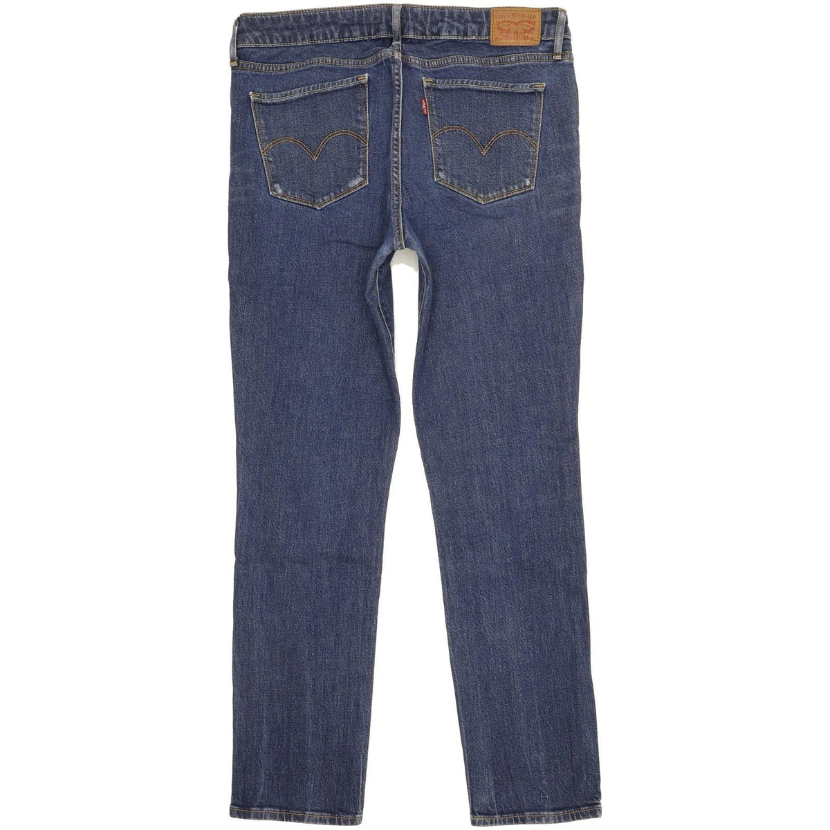 Levi's 712 Women Blue Straight Slim Stretch Jeans W30 L30