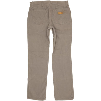 Wrangler Texas Men Grey Straight Regular Jeans W33 L32