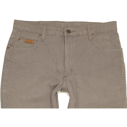 Wrangler Texas Men Grey Straight Regular Jeans W33 L32