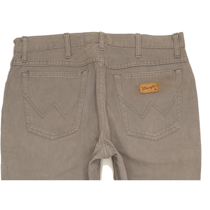 Wrangler Texas Men Grey Straight Regular Jeans W33 L32