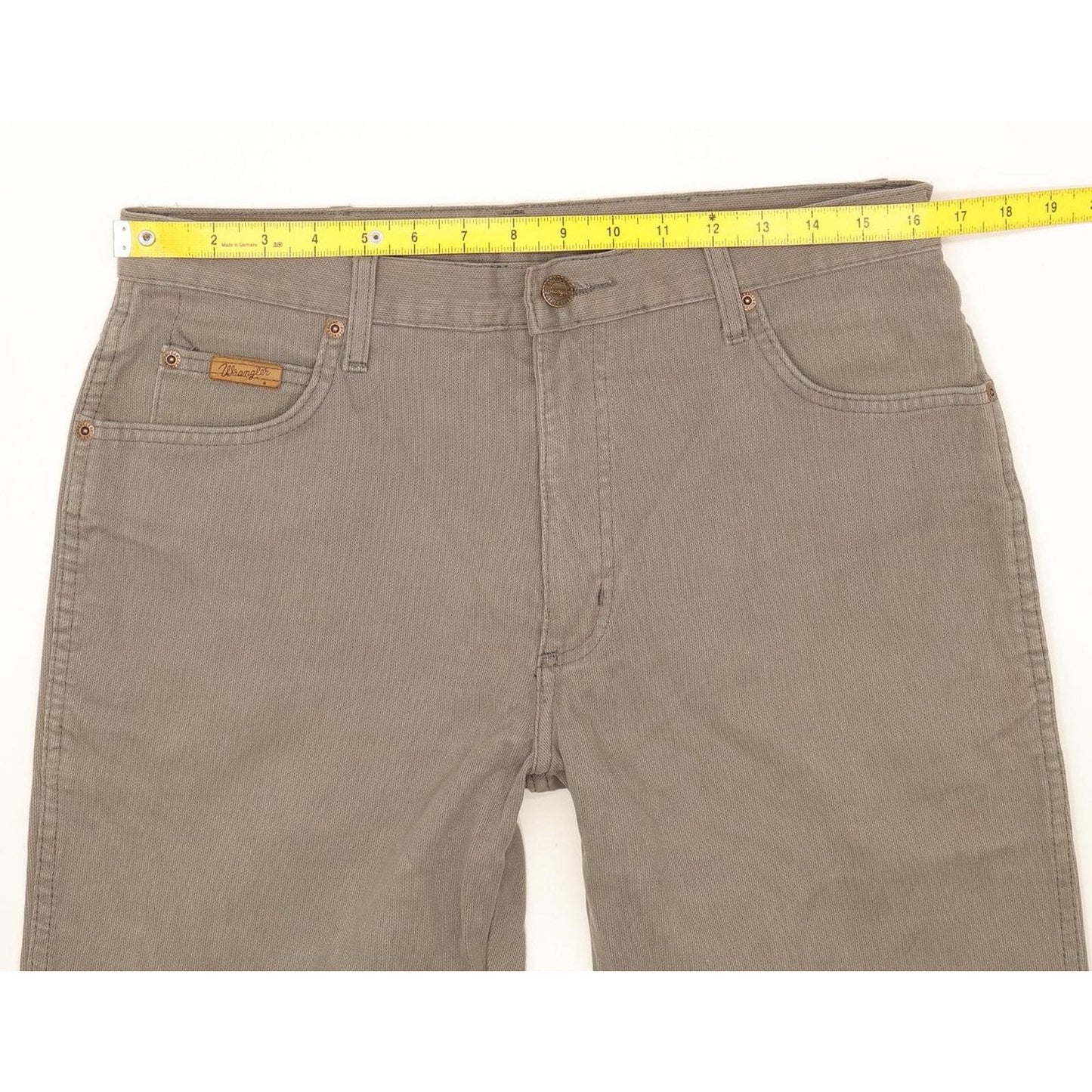 Wrangler Texas Men Grey Straight Regular Jeans W33 L32