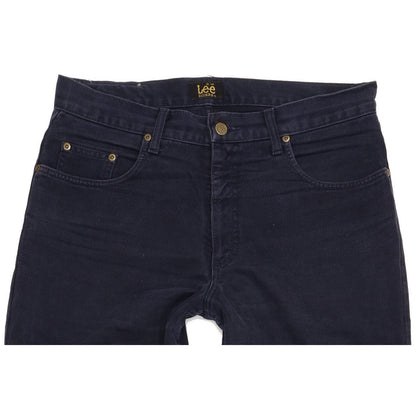 Lee Kansas Men Navy Straight Regular Jeans W34 L32