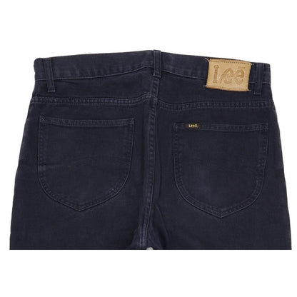 Lee Kansas Men Navy Straight Regular Jeans W34 L32