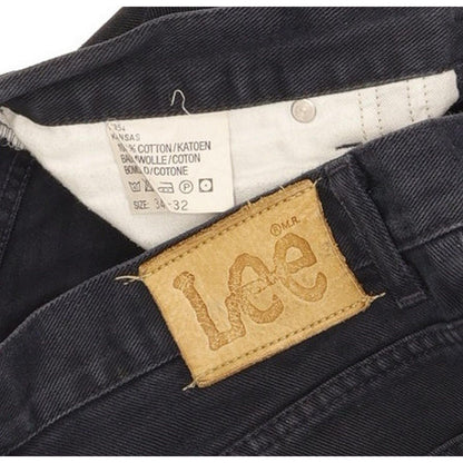 Lee Kansas Men Navy Straight Regular Jeans W34 L32